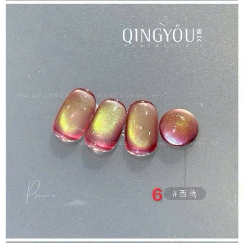 sơn gel hiệu ứng mắt mèo
