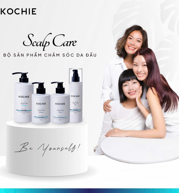 Bộ dầu gội chăm sóc da dầu Kochie 